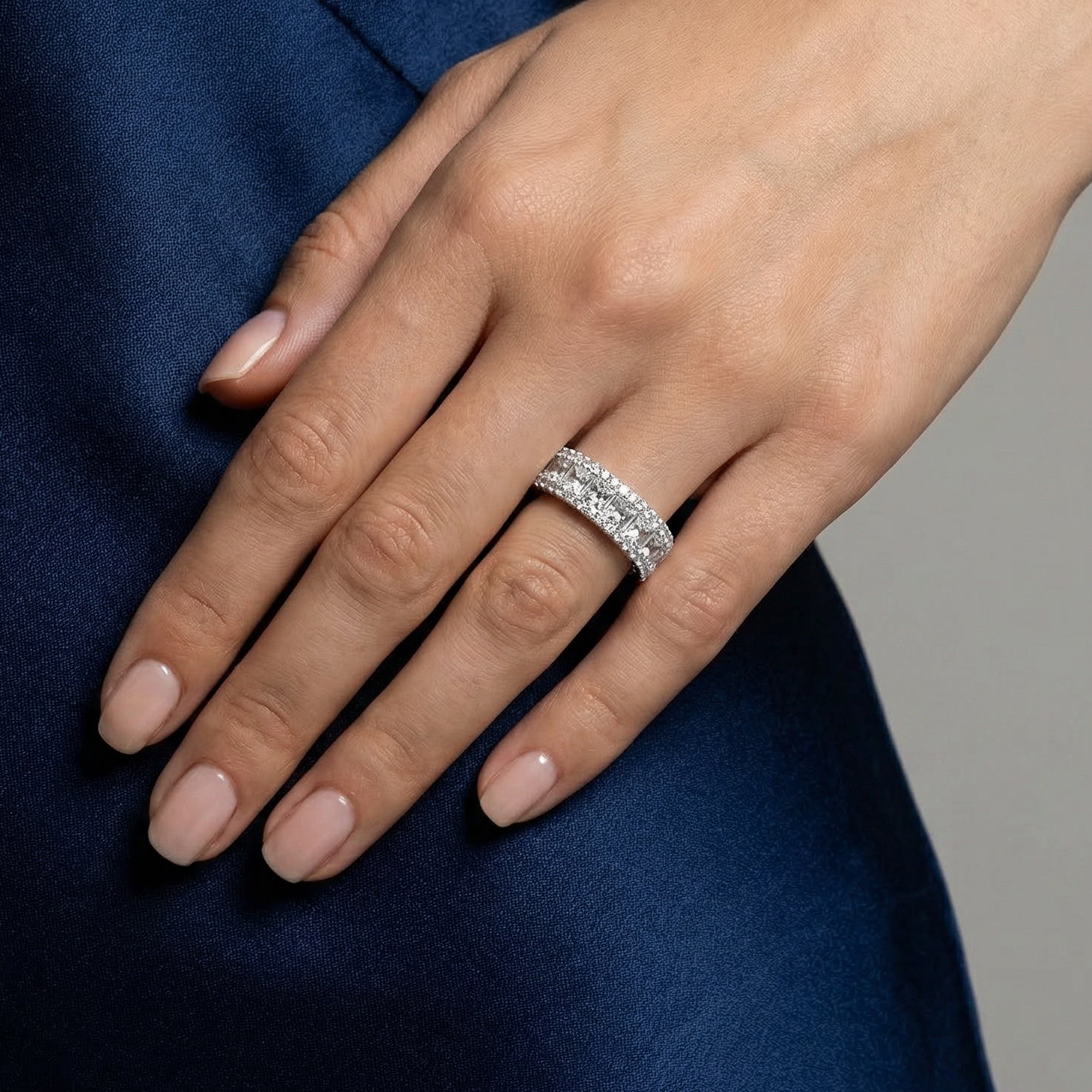 Anello Fascia Eternity